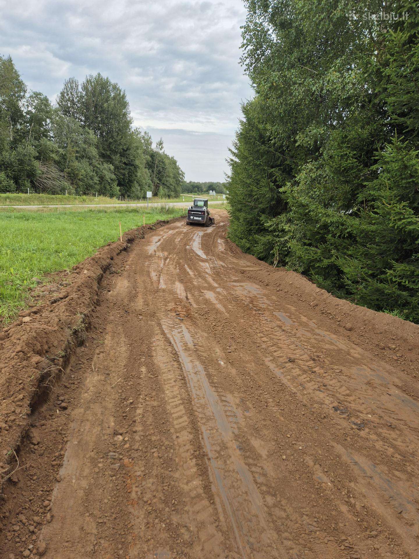 Bobcat 550, statybos transporto nuoma