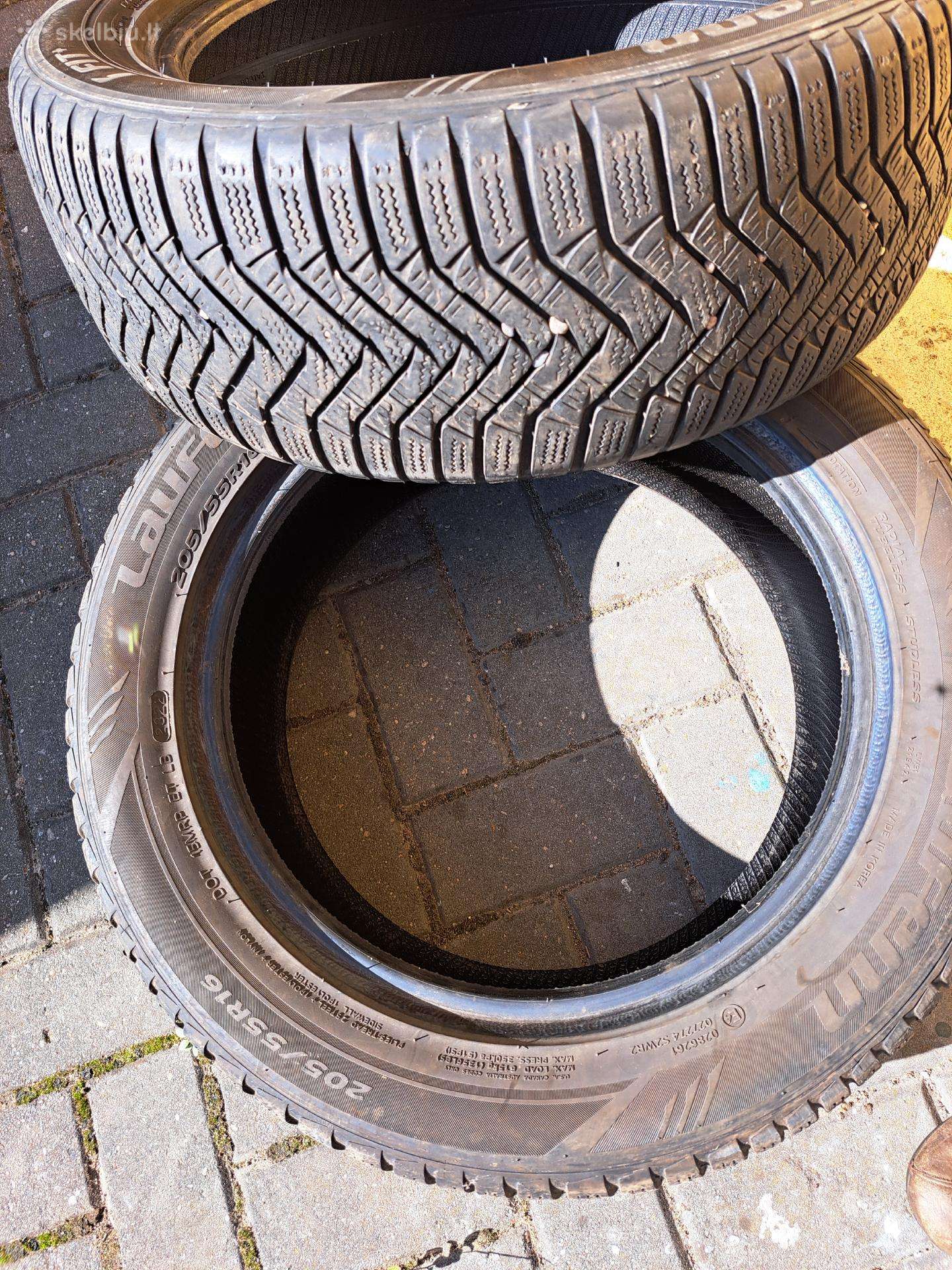 2 vnt Laufen padangų 205/55 R16