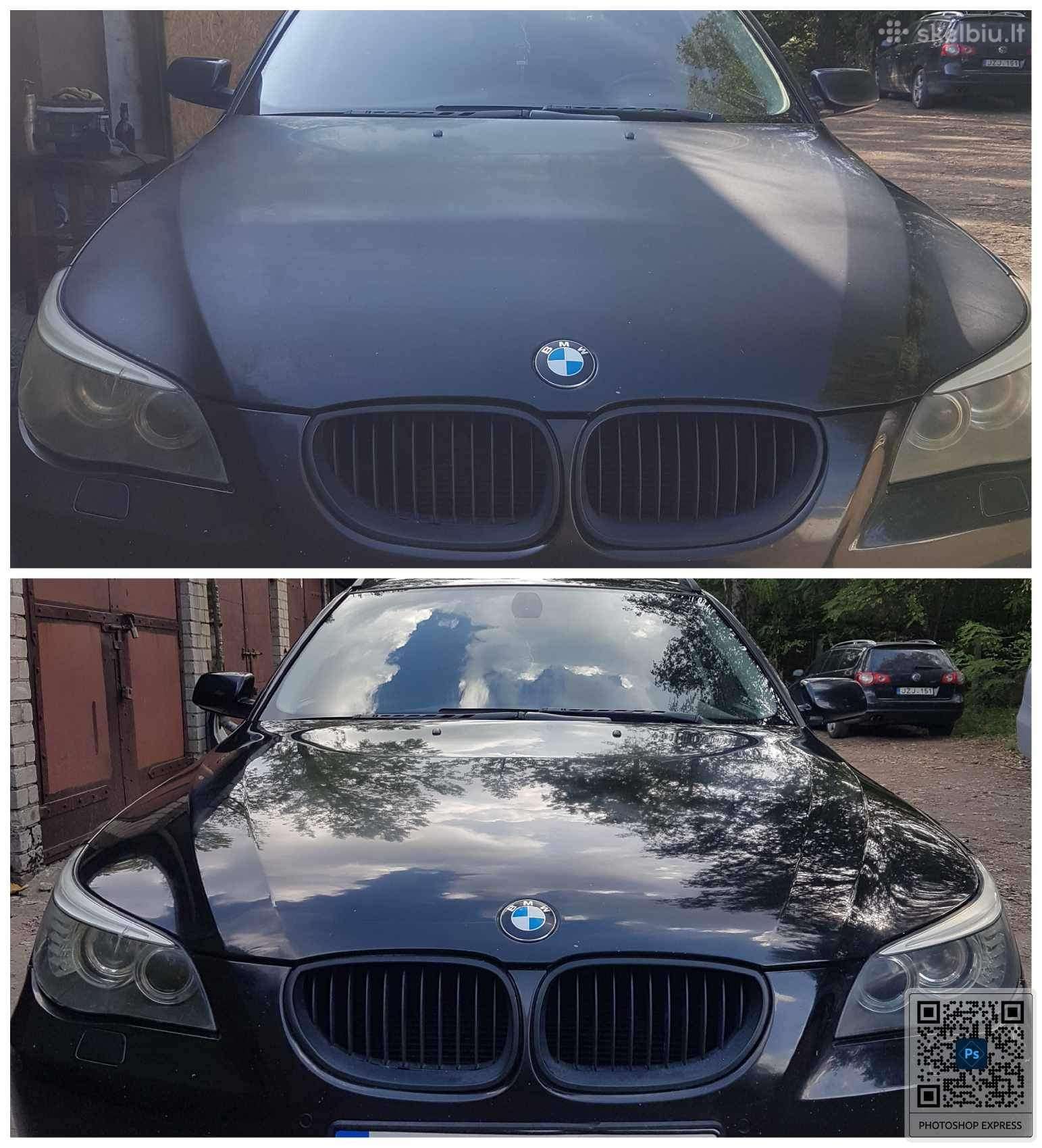Automobilių dažymas, Automobilių poliravimas