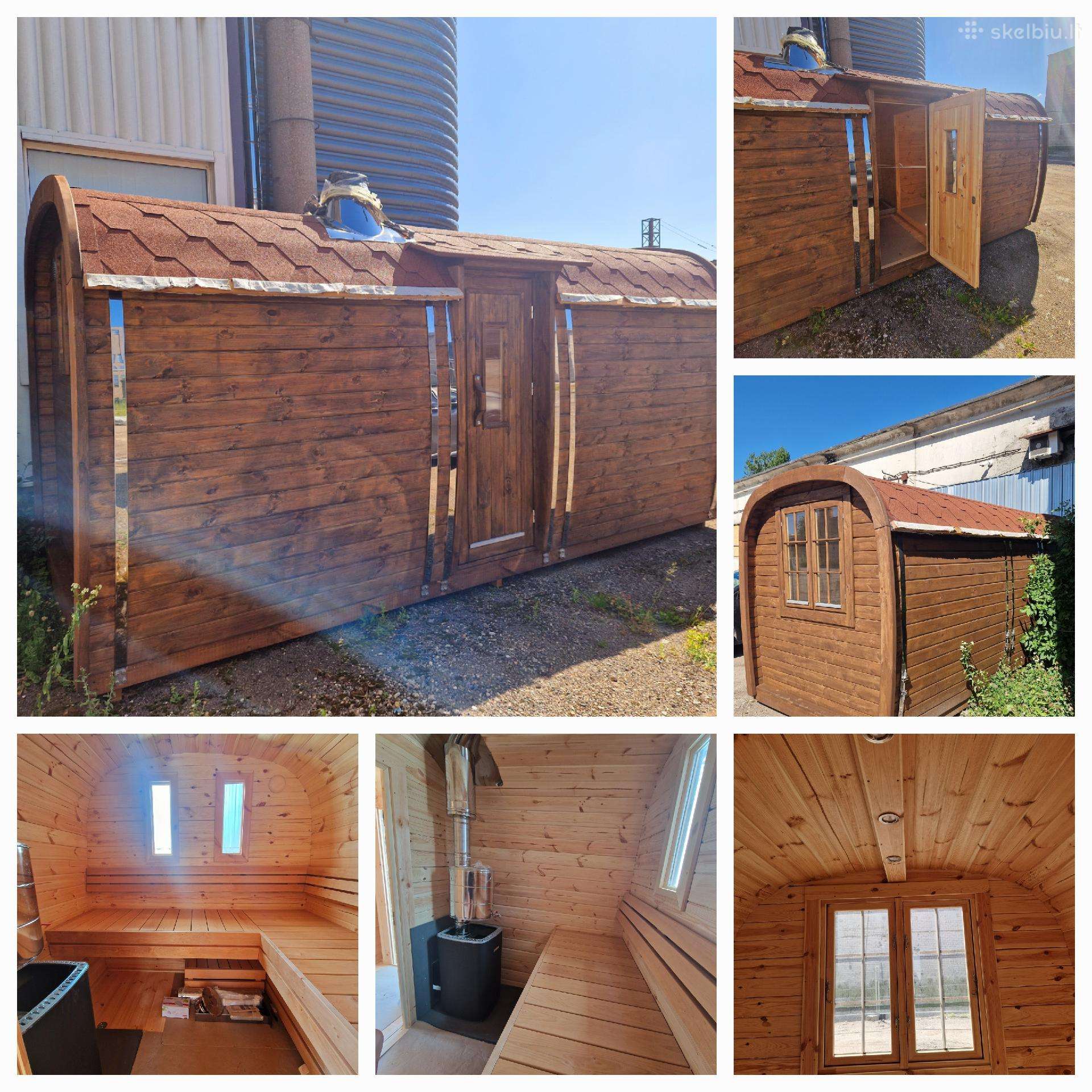 Lauko pirtis - sauna 4,8m