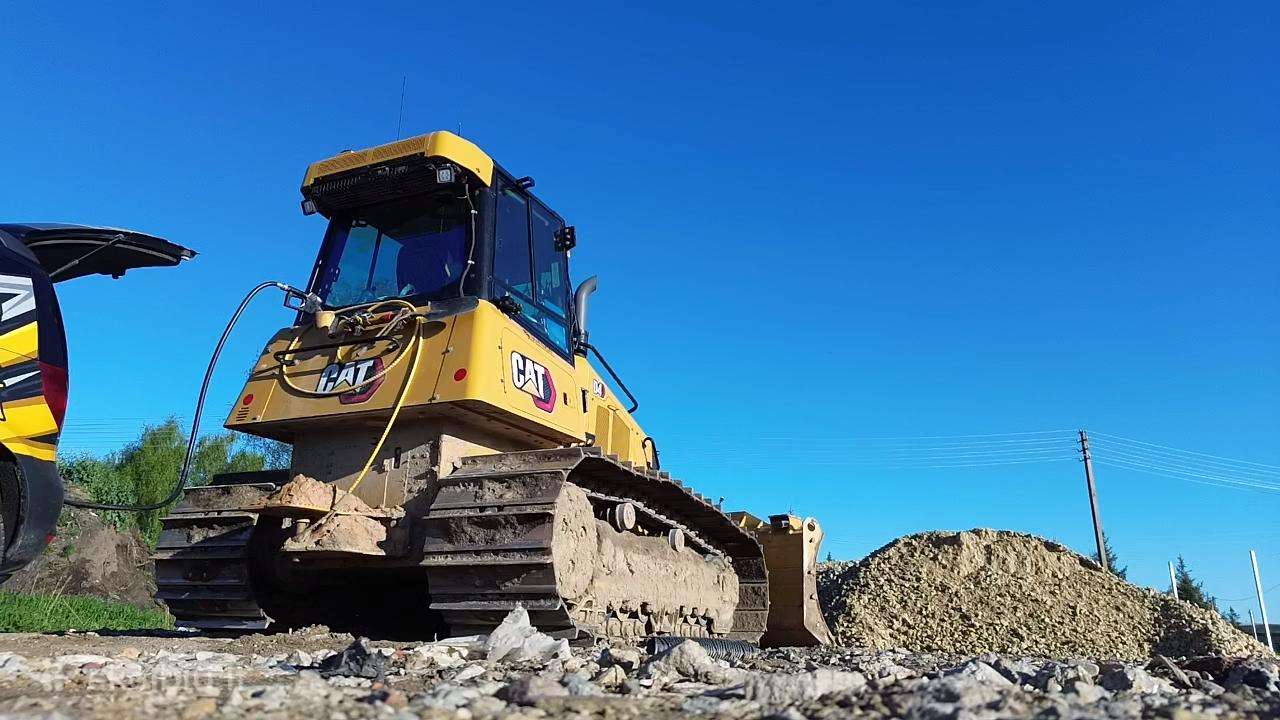 Cat D4, statybos transporto nuoma