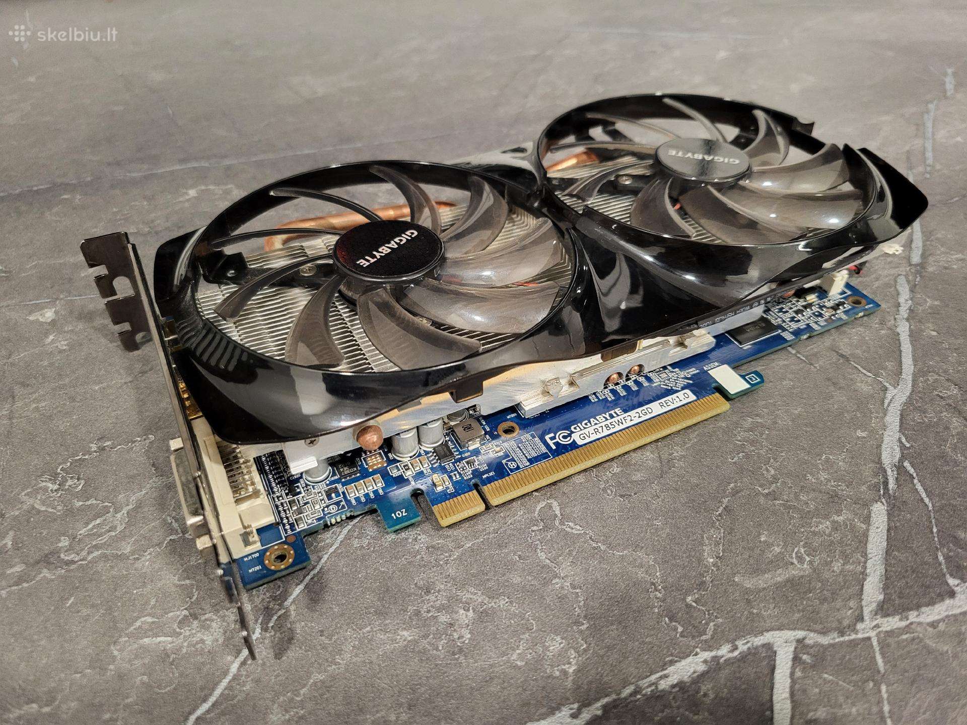 Vaizdo plokštė Gigabyte Radeon HD 7850 2gb