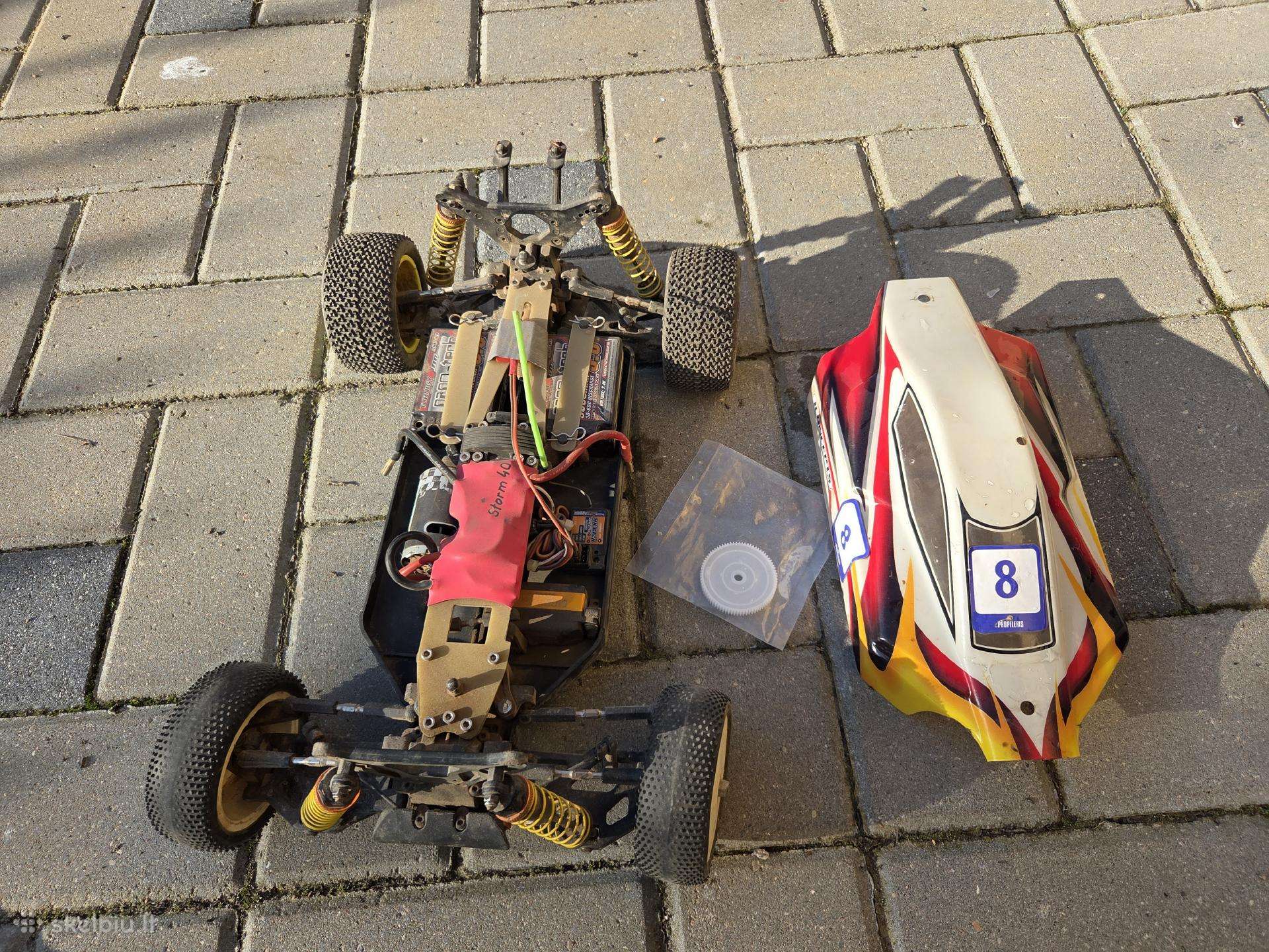 RC modelis Caster S10b 1:10 2wd el. bagiukas