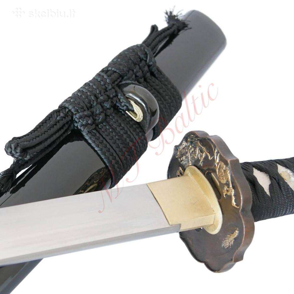 Katana Kuro Tatsu – samurajų kardas iš spyruoklini