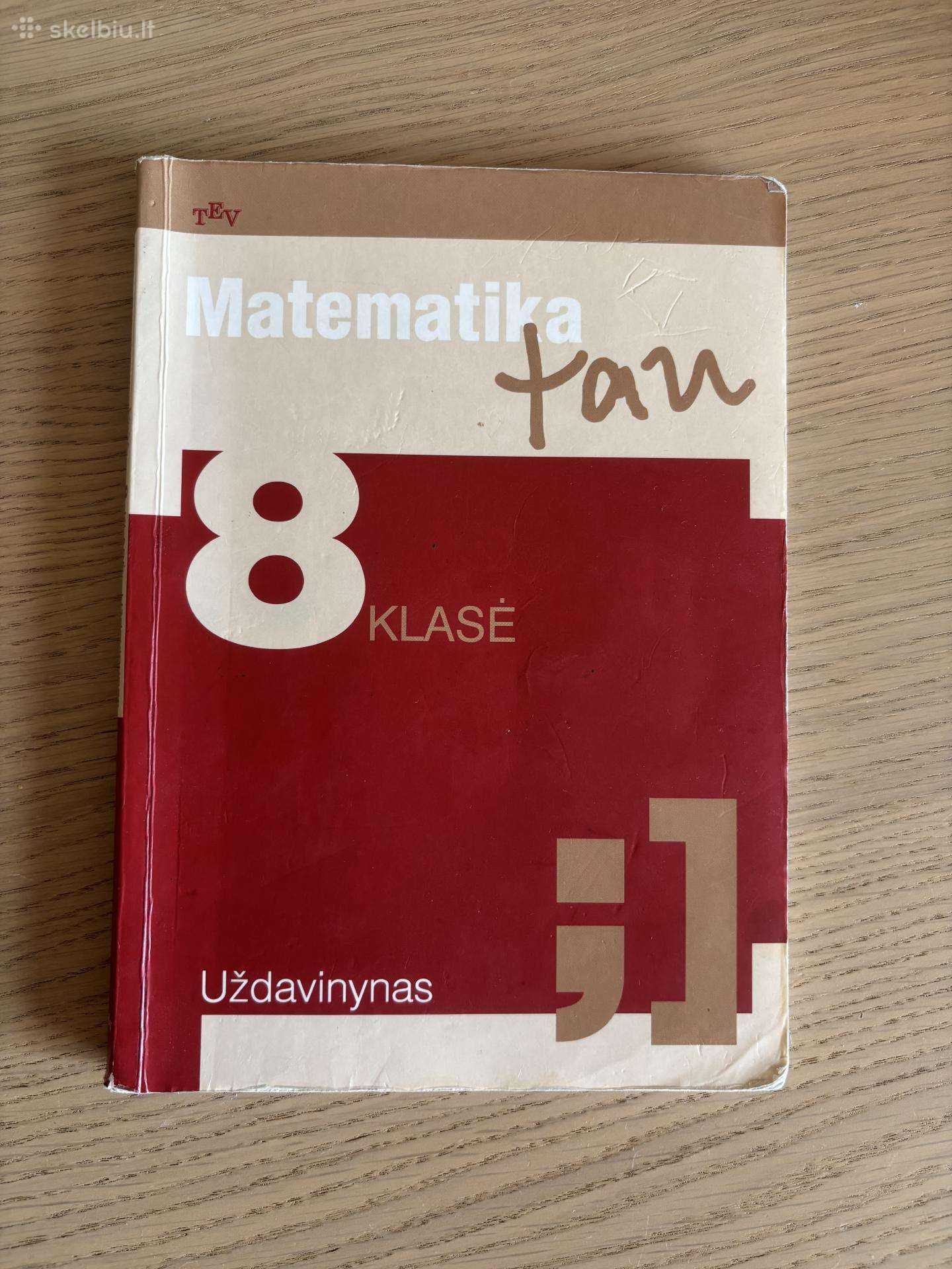 Matematika tau 8 klasei. Uždavinynas