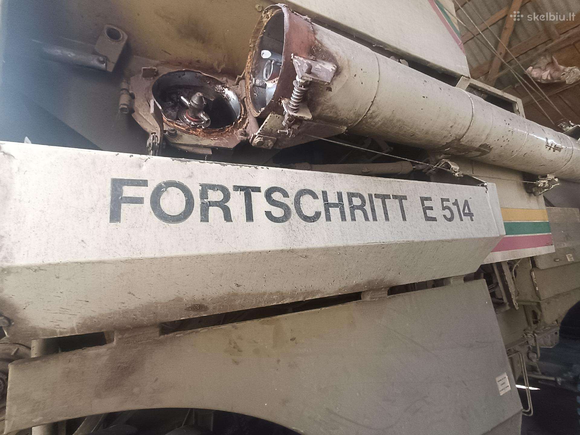 Fortschritt E 514, kombainai