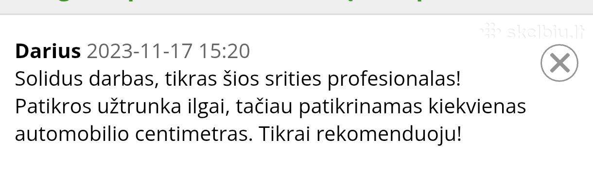 Autopatikra Vilniuje
