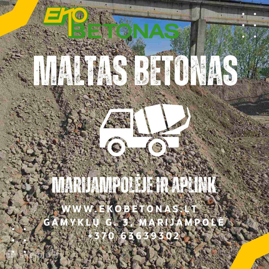 Maltas betonas - Marijampolėje ir aplink