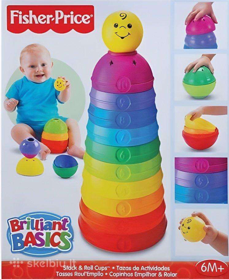 Naujas Fisher Price bokštelis – 8€ (derinama)