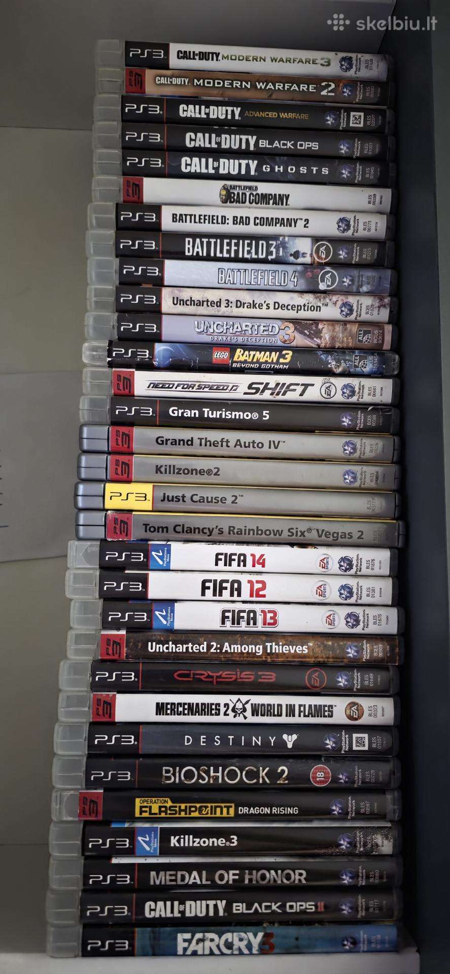 PS3 žaidimai superku, parduodu, keičiuosi