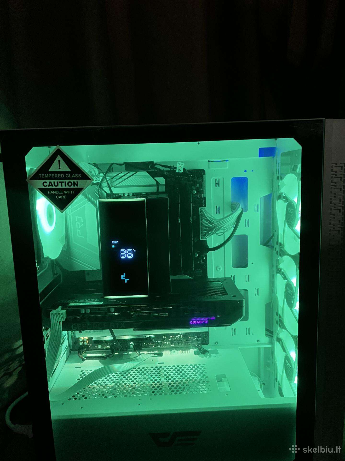 Naujas Pc Am5 Ryzen 5 7500f/rtx 5060/32gb/2tb
