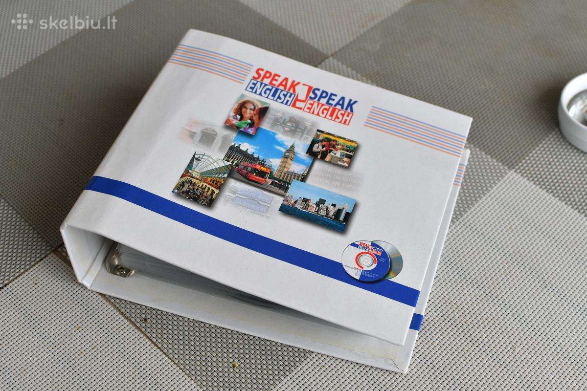 Speak english CD diskai anglu kalbos vadovelis