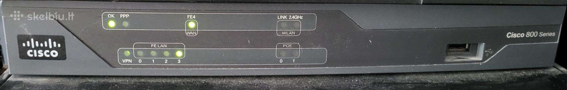 Cisco 881 maršrutizatoriai