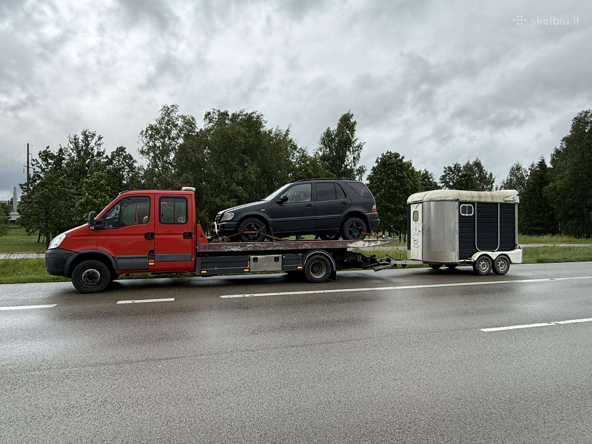 Traliukas,Šiauliai.hidraulinė platforma.247