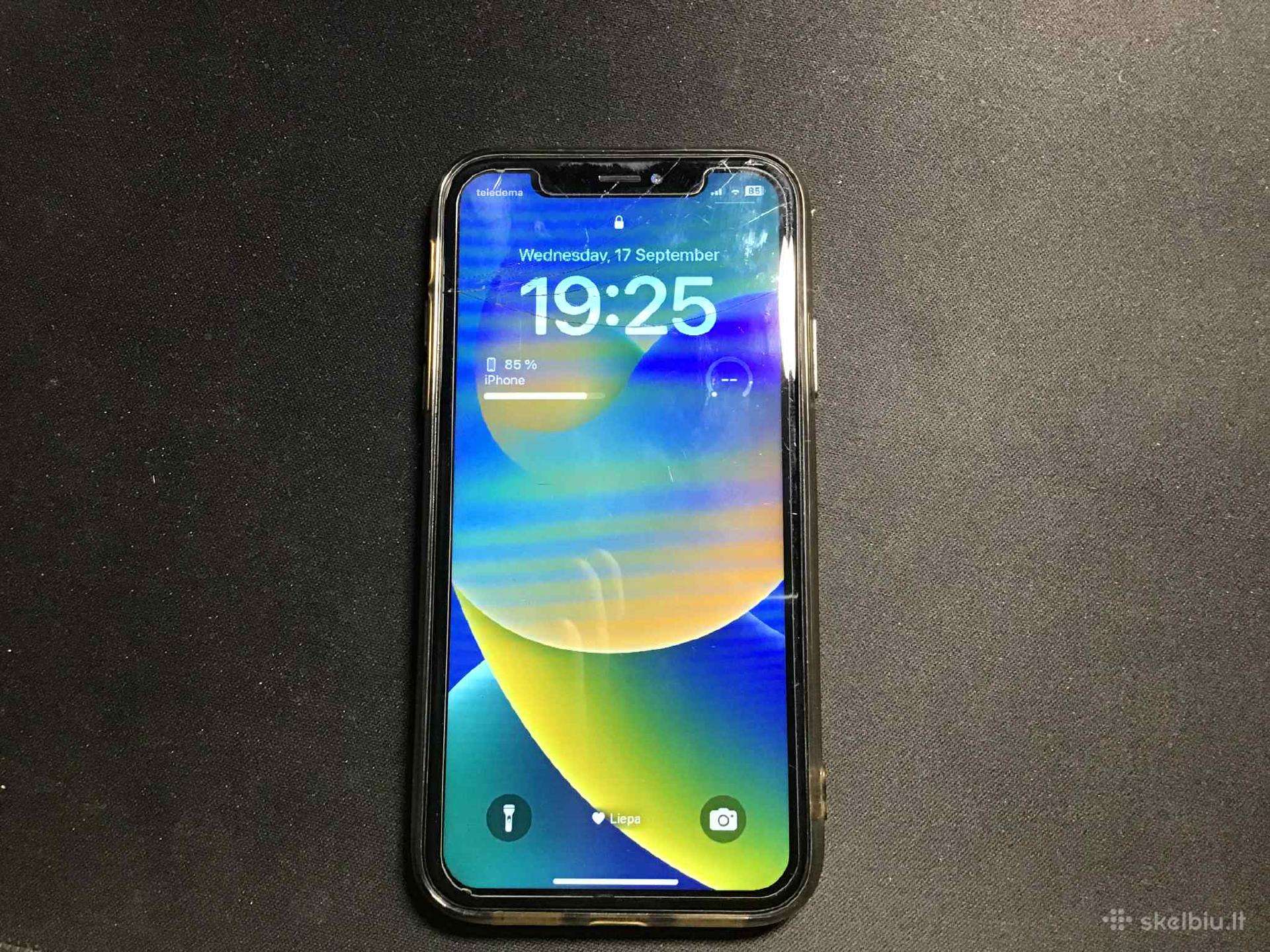 iPhone Xr, 64gb, juodas