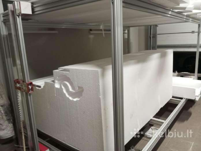 3D polistirolo pjovimo stakles