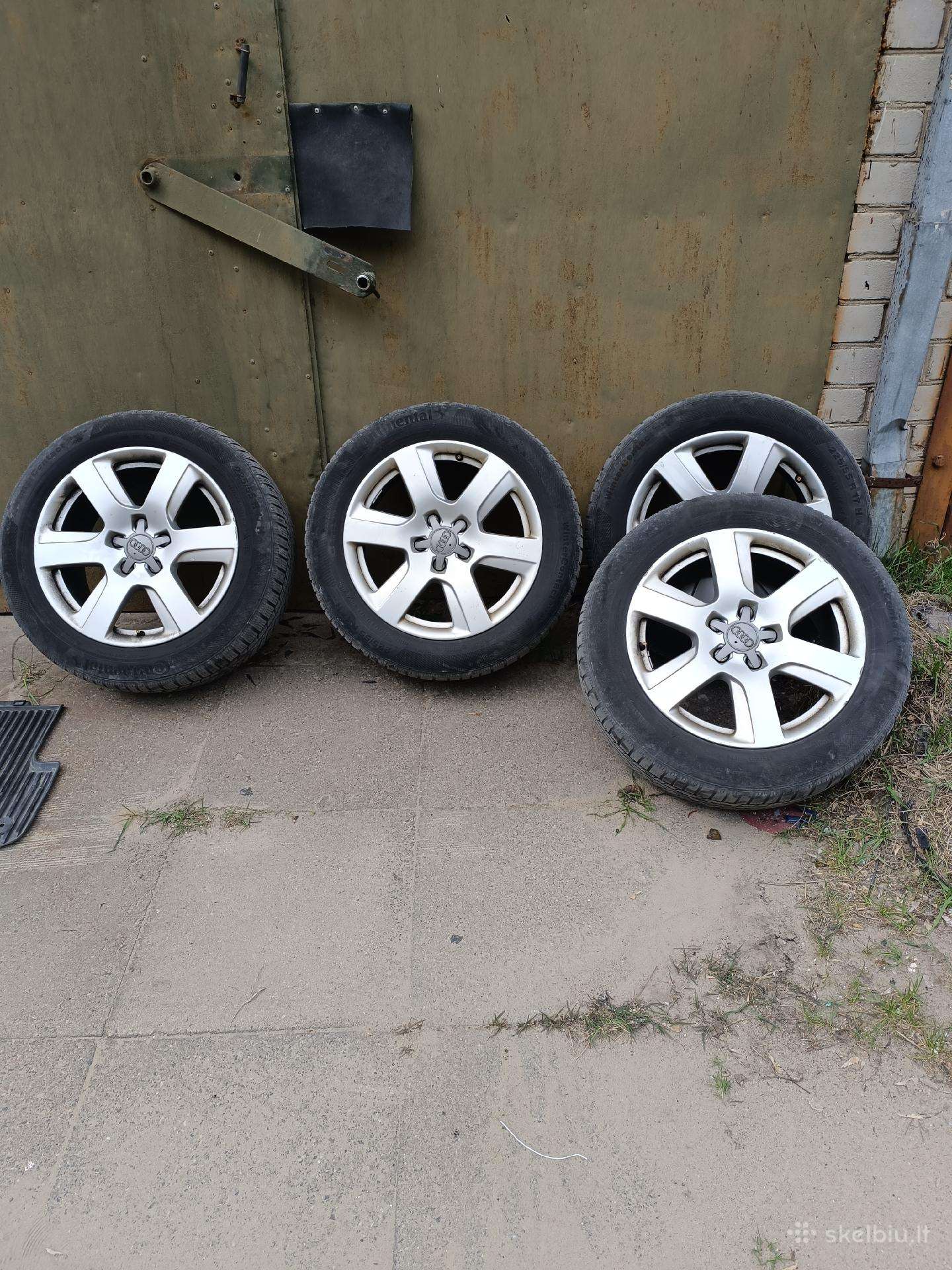 Parduodu audi R17, A6 C7,centrine 66,5et 37