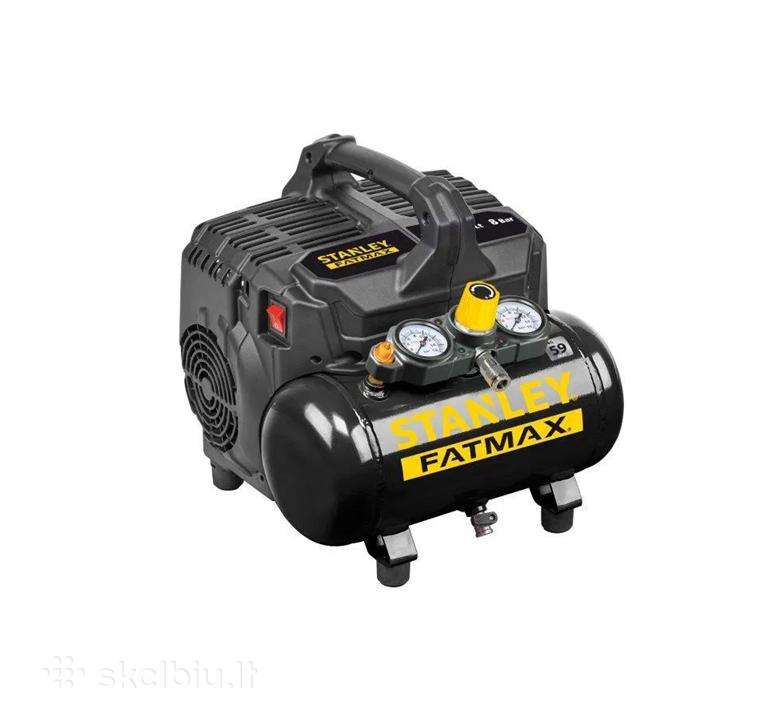 Naujas oro kompresorius Stanley Fatmax 750 W 8 bar