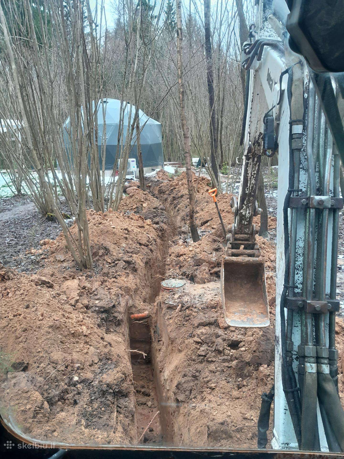 Bobcat 328, statybos transporto nuoma