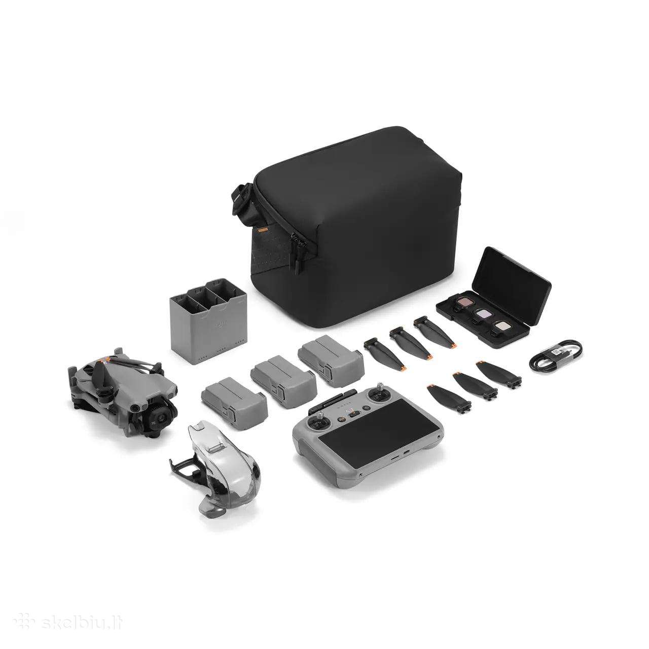Dji Mini 5 Pro Combo (Dji RC 2) Dabar kaina 999€.