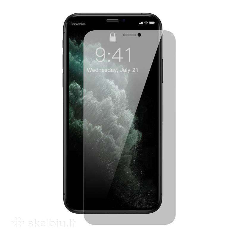 iPhone Xr/11. 0,3 mm grūdintas stiklas 2 vnt