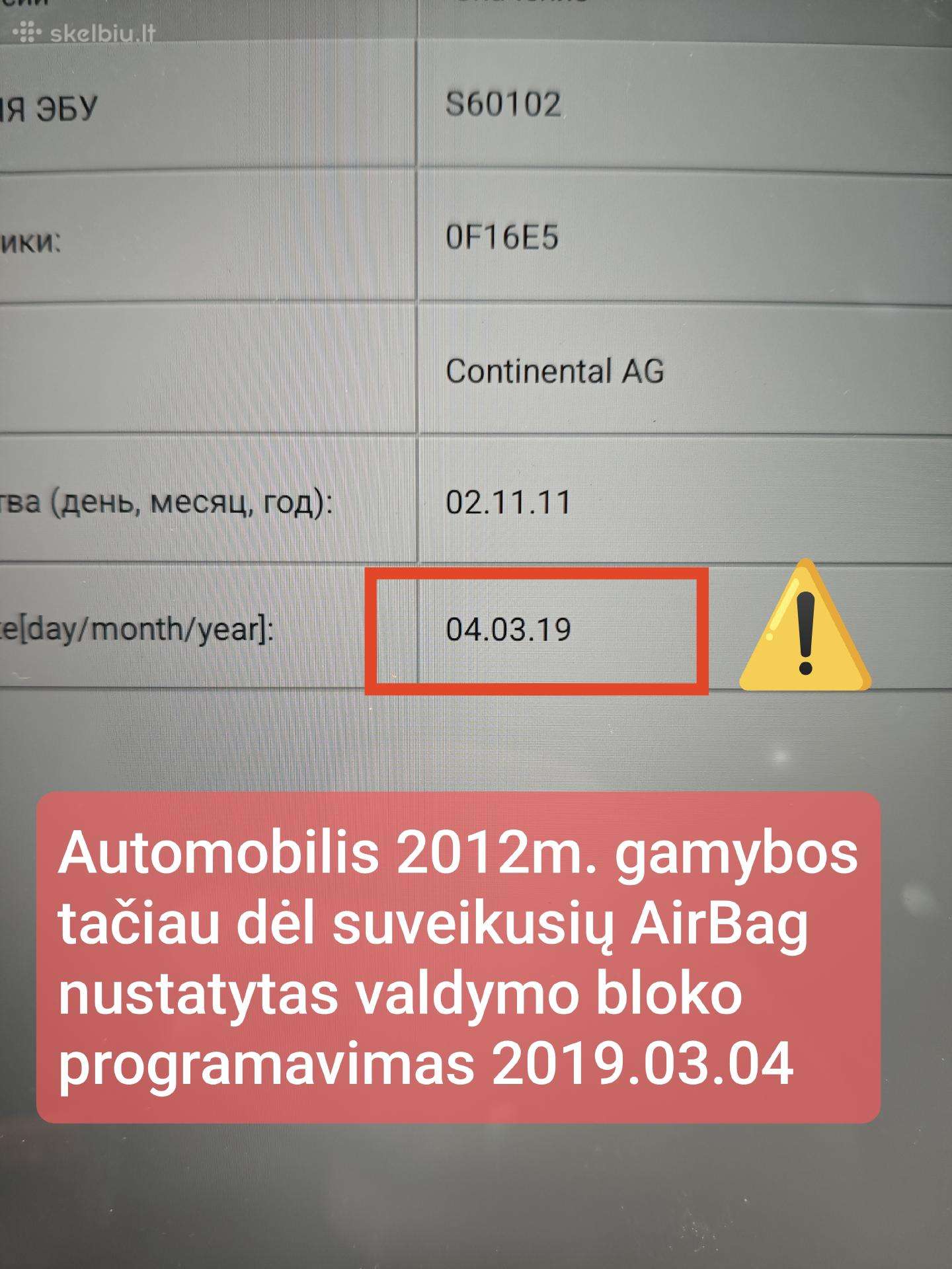 Autopatikra Vilniuje