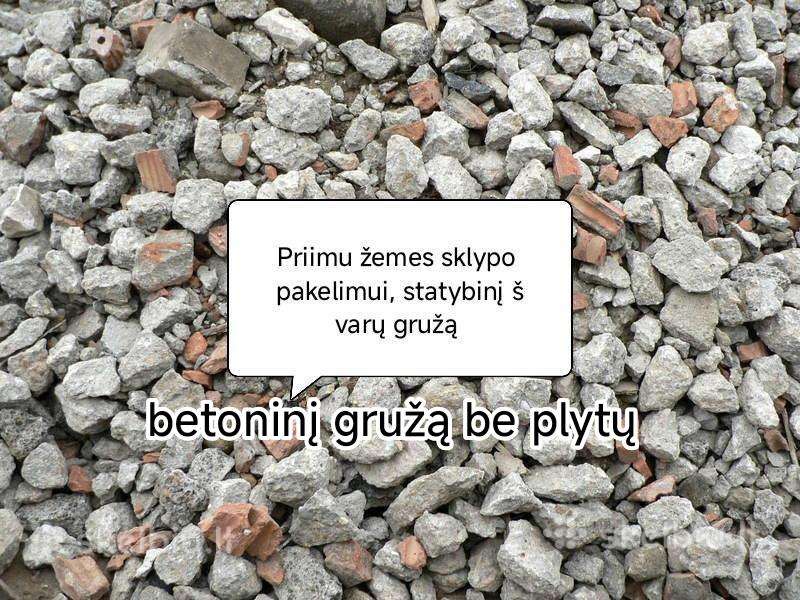 Priimu statybinį gružą