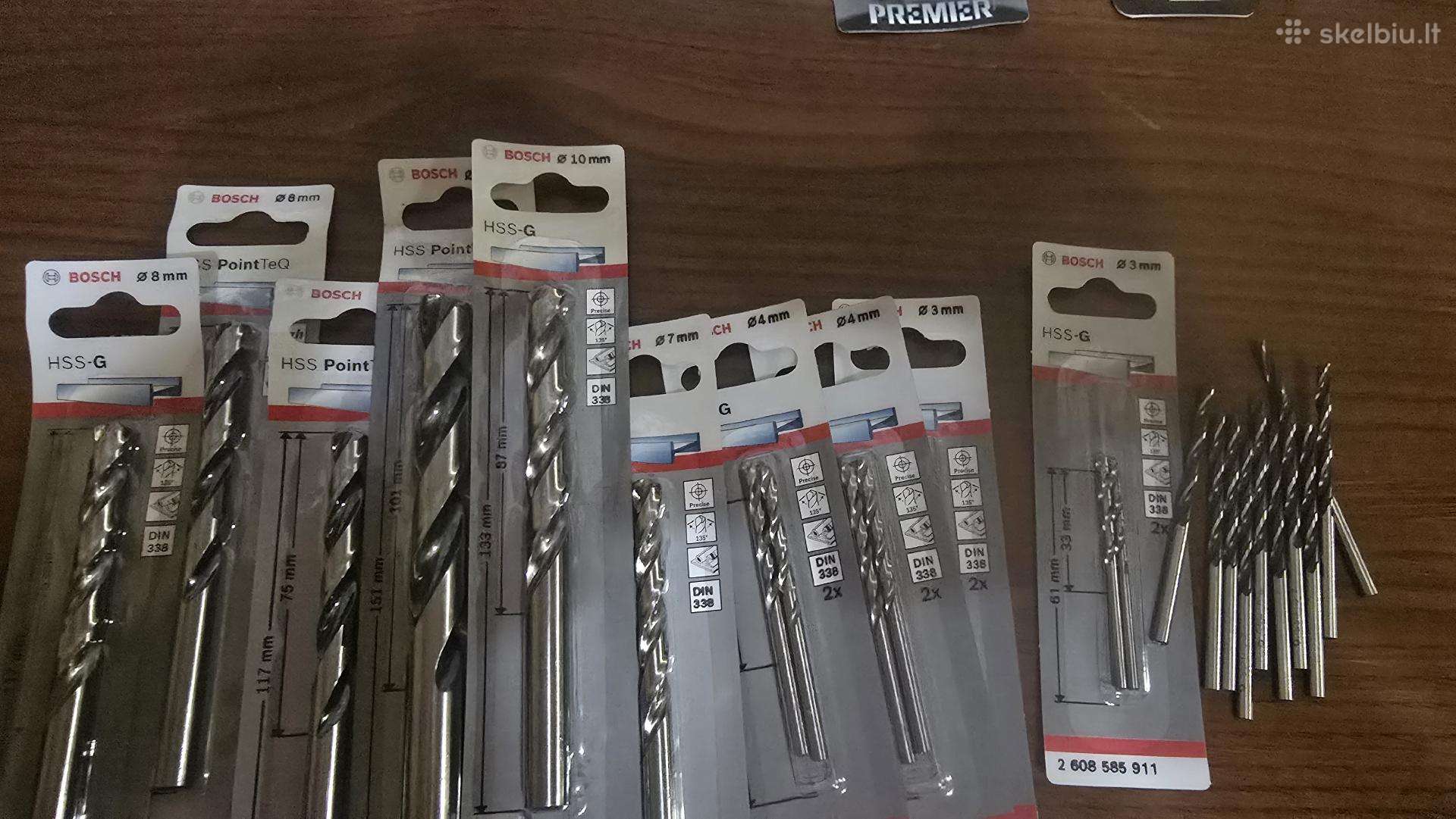 Dewalt Angaliai . Gražtai