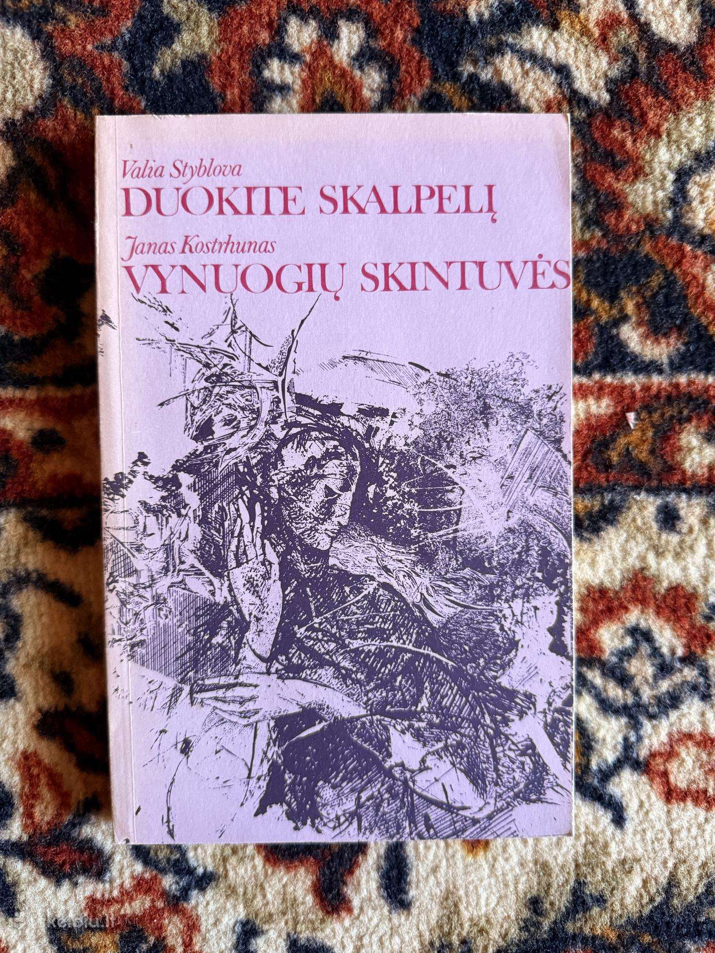 Duokite skalpelį. Vynuogių skintuvės