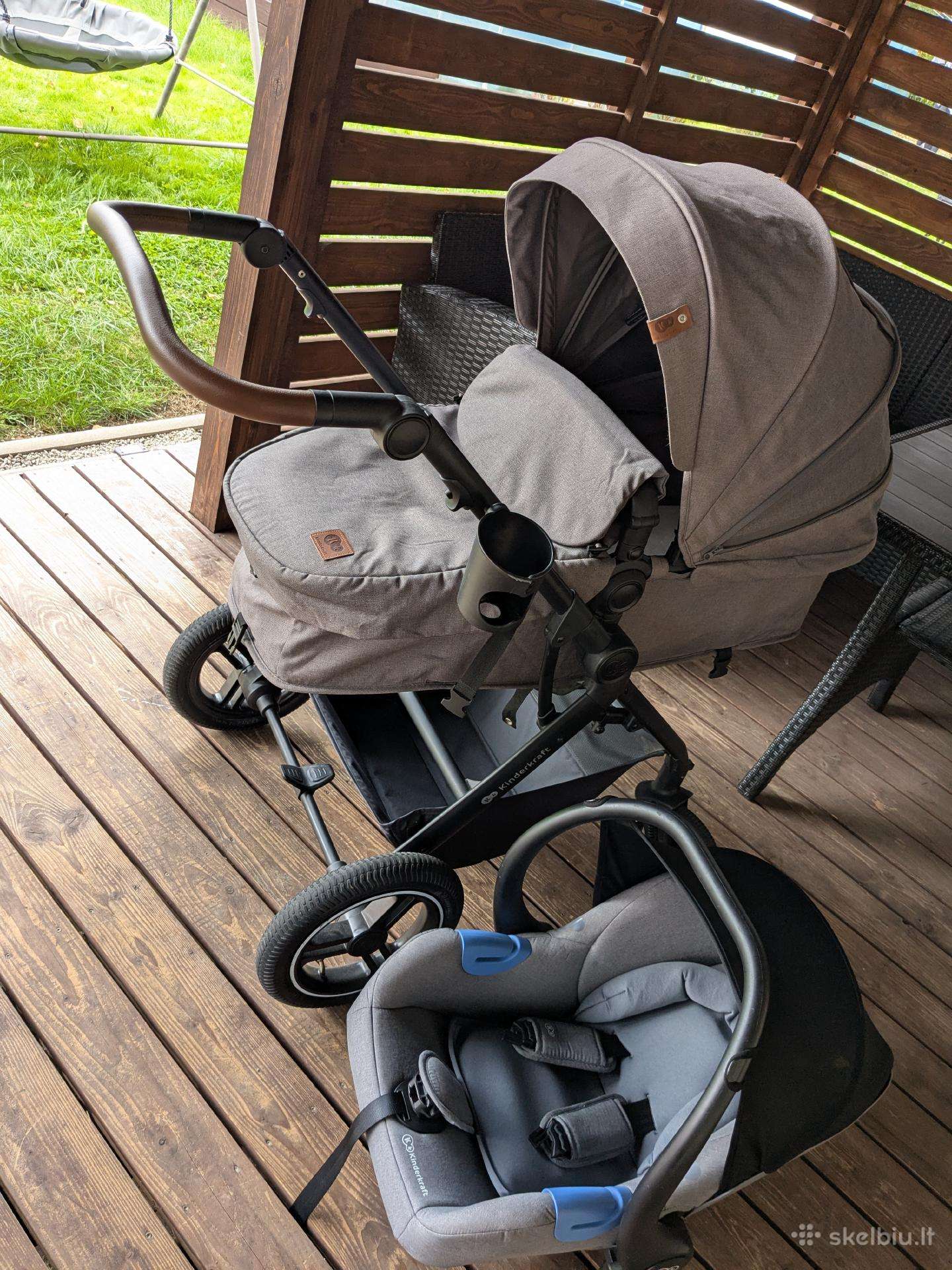 Universalus vežimėlis Kinderkraft 3 in 1