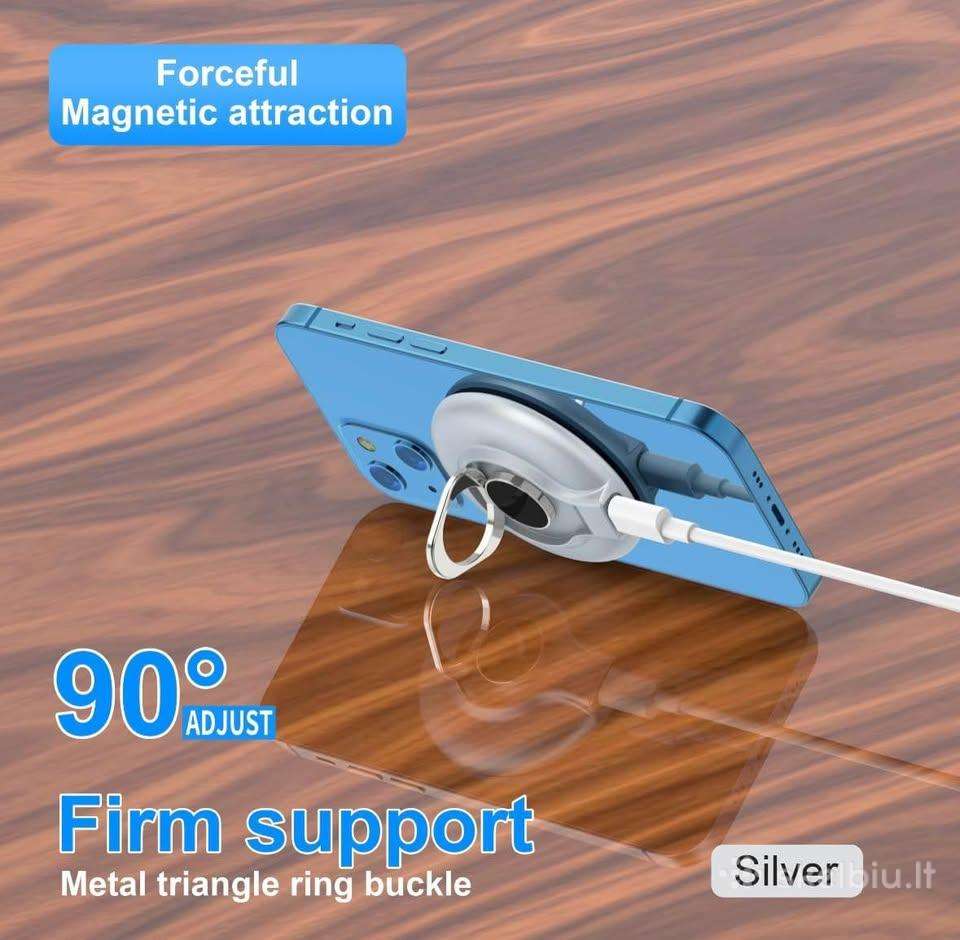Magnetic wireless pakrovėjas 3 in 1