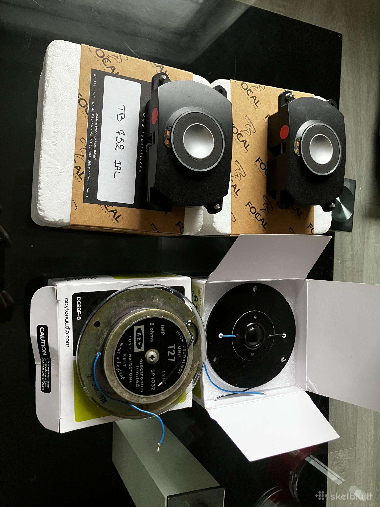 Focal Kef garsiakalbiai