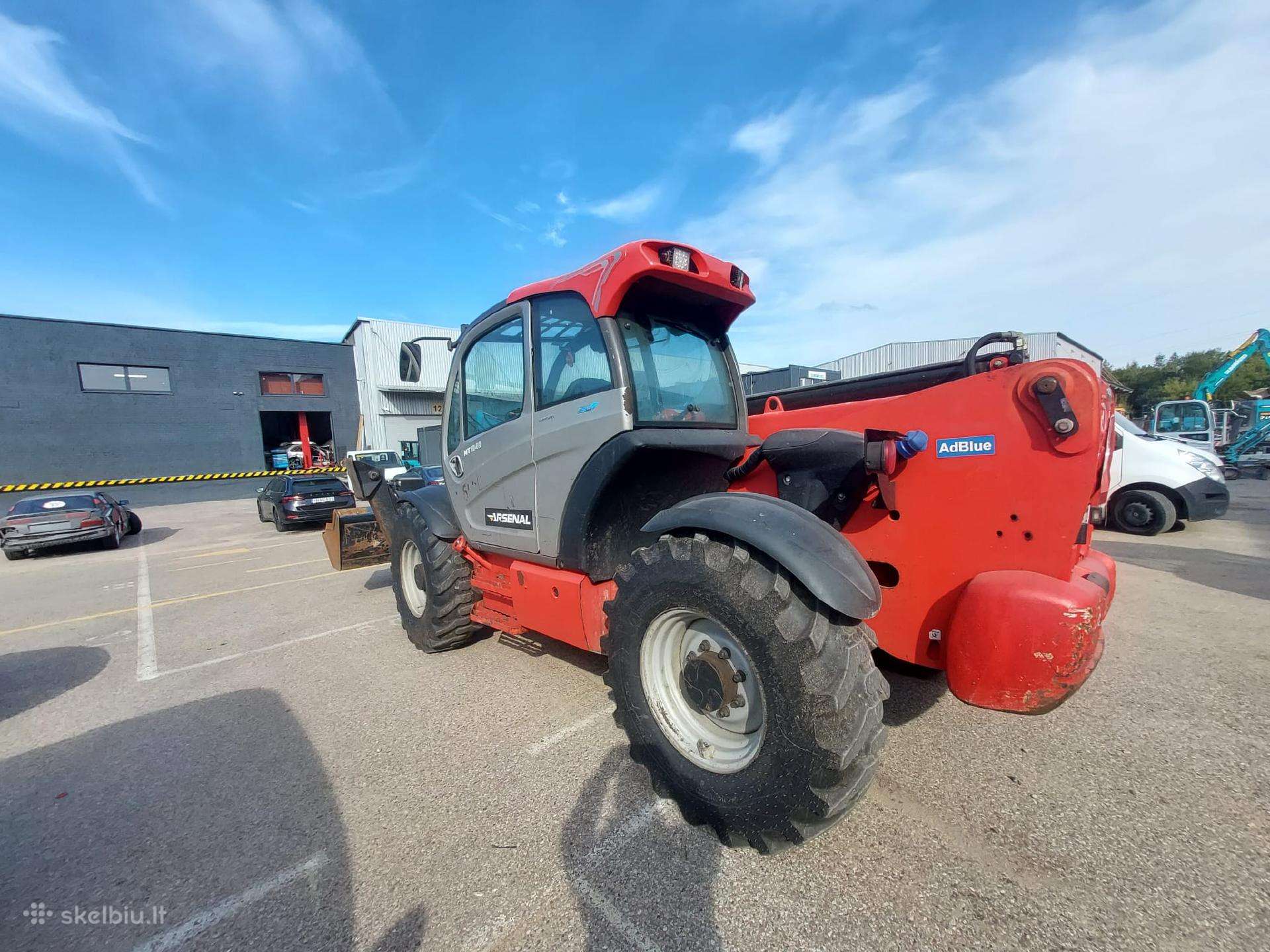 Teleskopinis krautuvas Manitou Mt1840