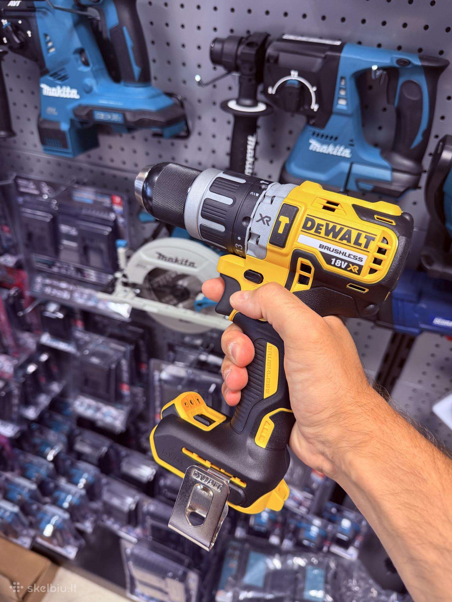 Dewalt nauji irankiai nauji su garantija
