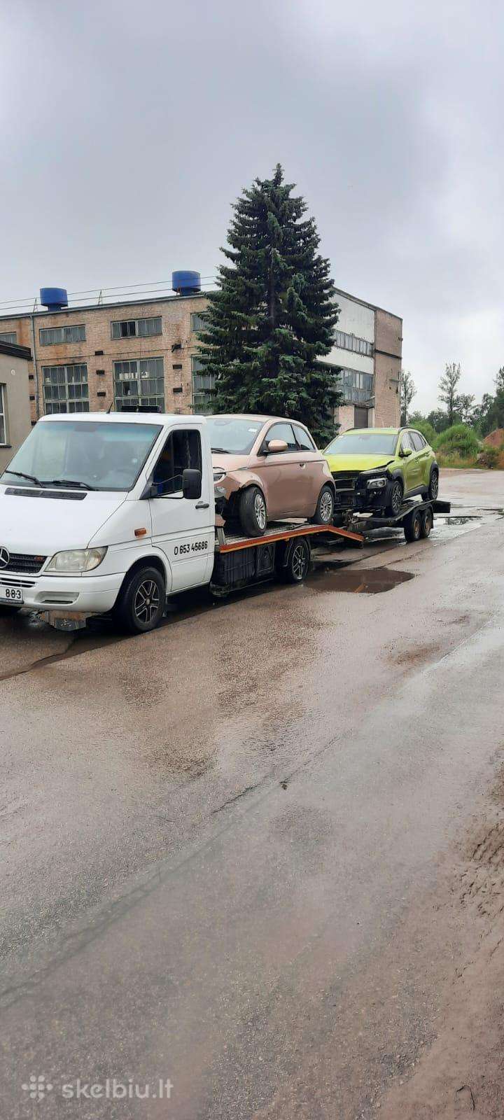 Automobilių ir kitų krovinių pervežimo paslaugos