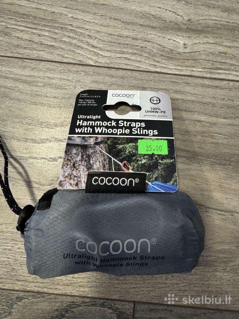 Diržai hamakui Cocoon Hammock Straps Ultralight