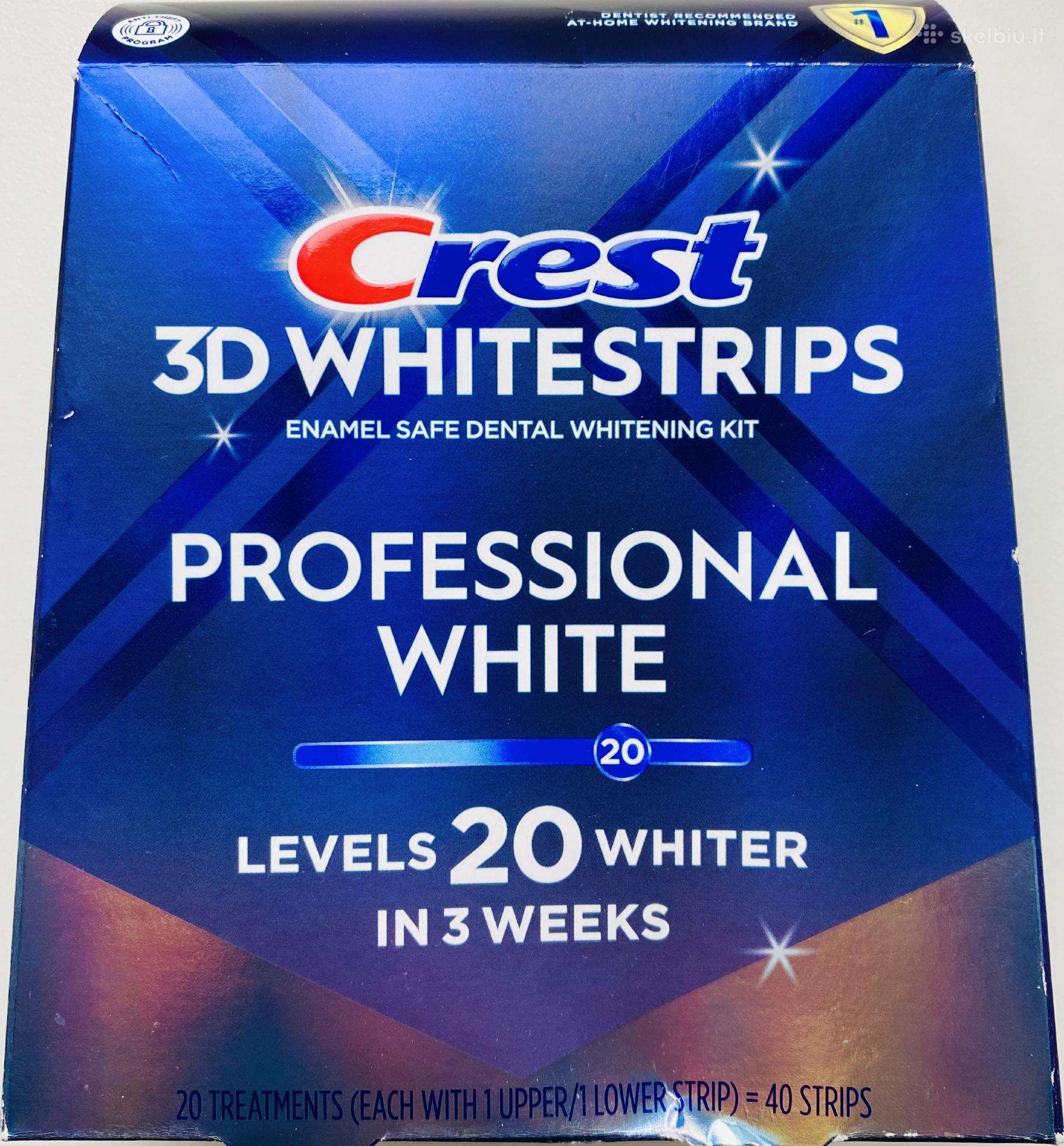 Crest 3D dantu balinimo juosteles