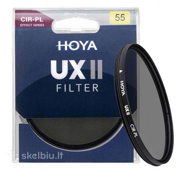 Hoya Ux II Cir-pl 55 mm filtras