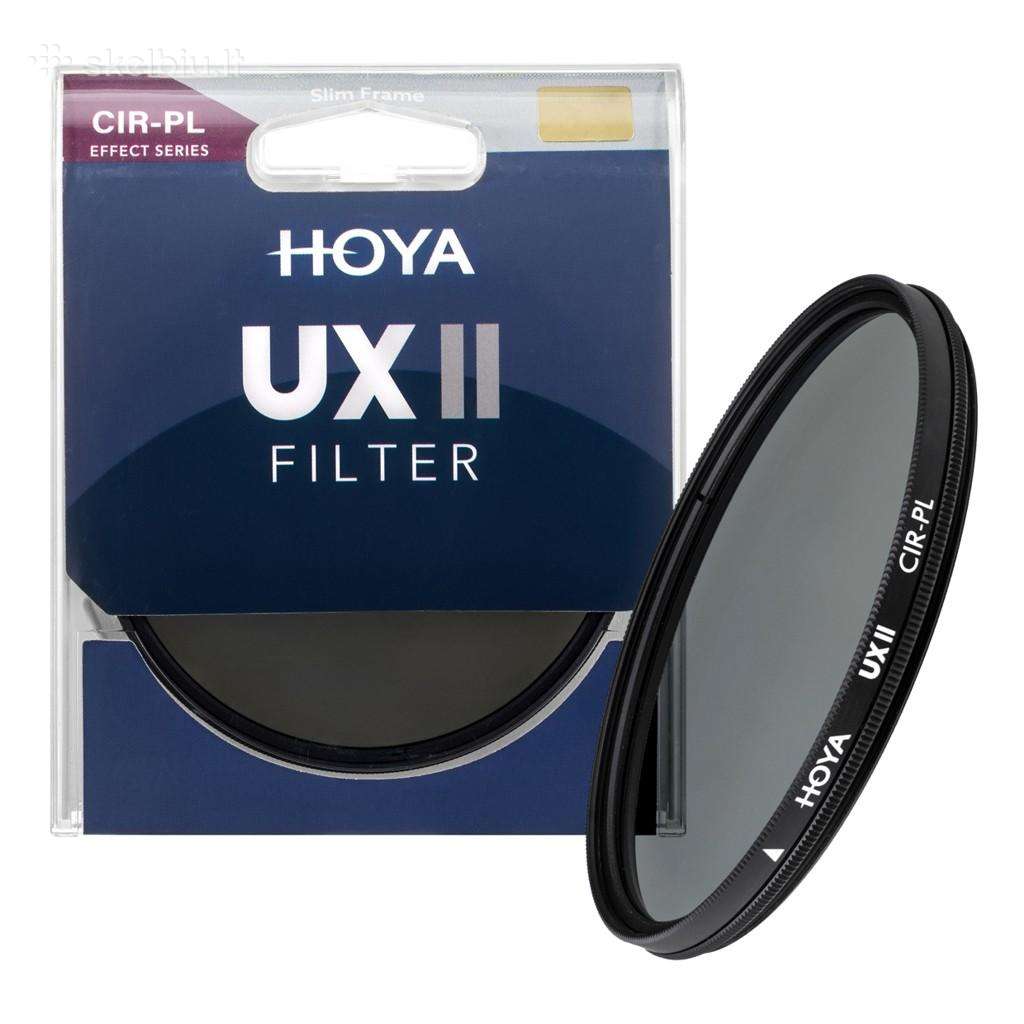 Hoya Ux II Cir-pl 58mm filtras
