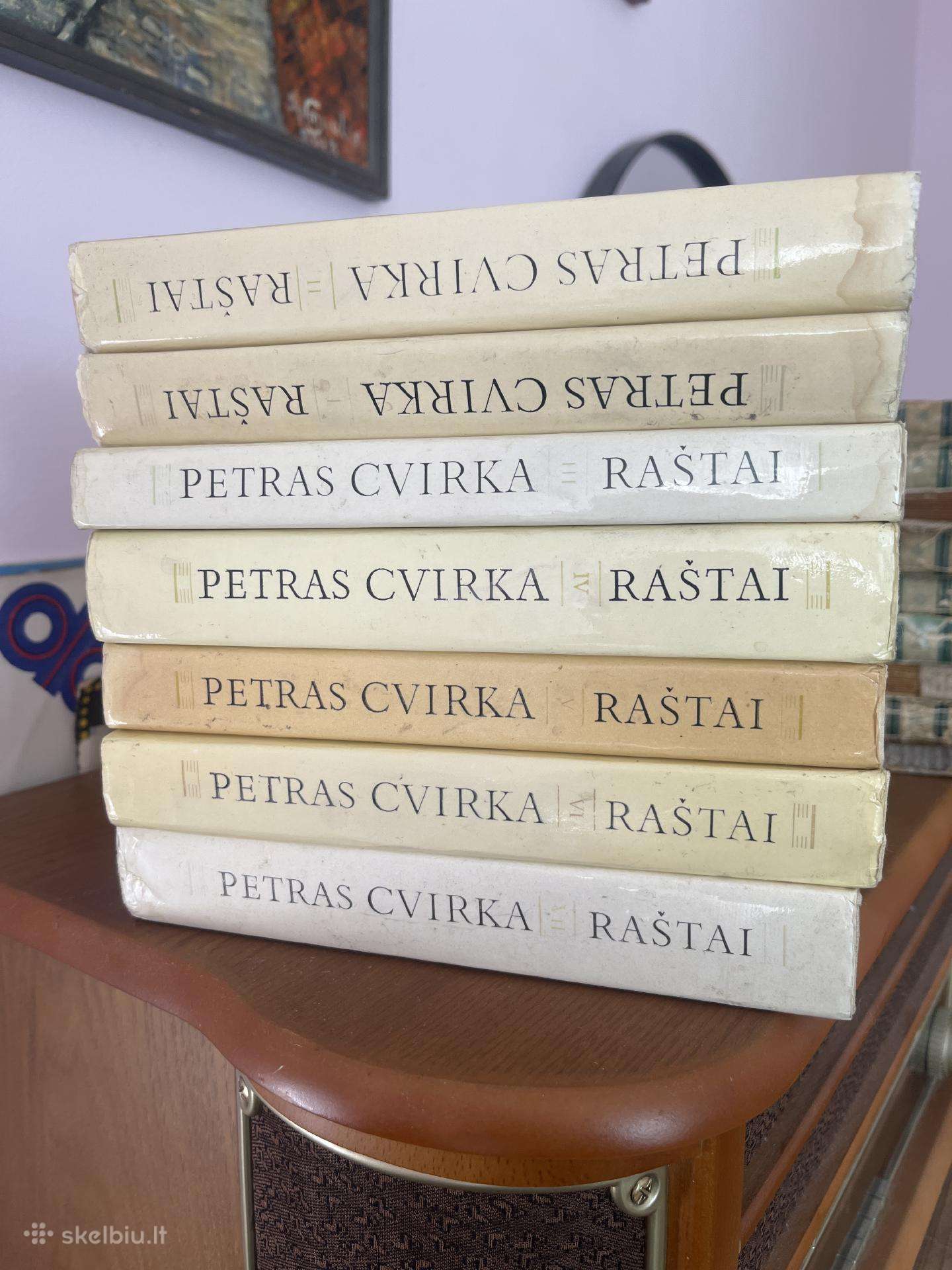 Petras Cvirka Raštai 1-7 tomai