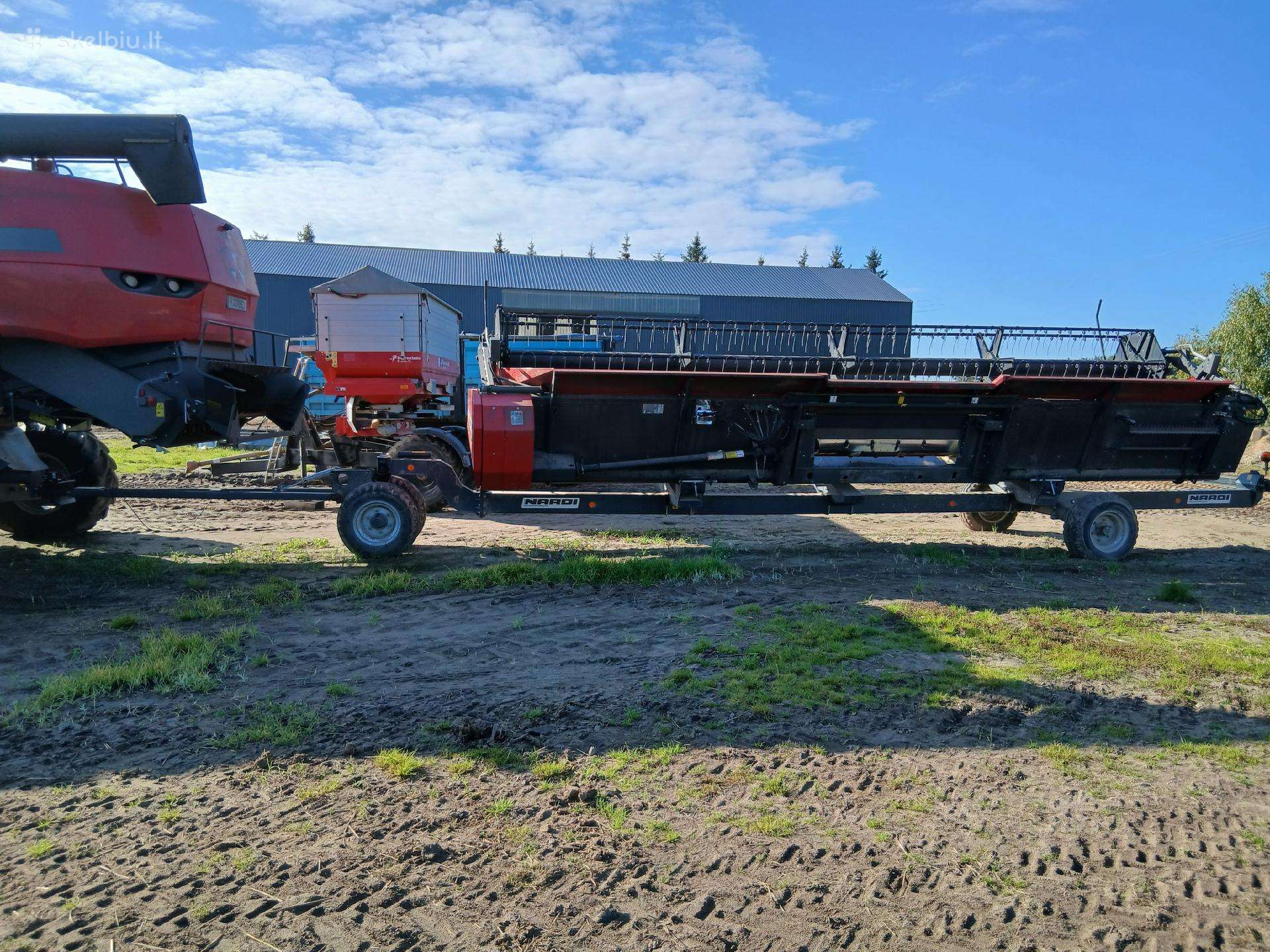 Massey Ferguson 7370, комбайны