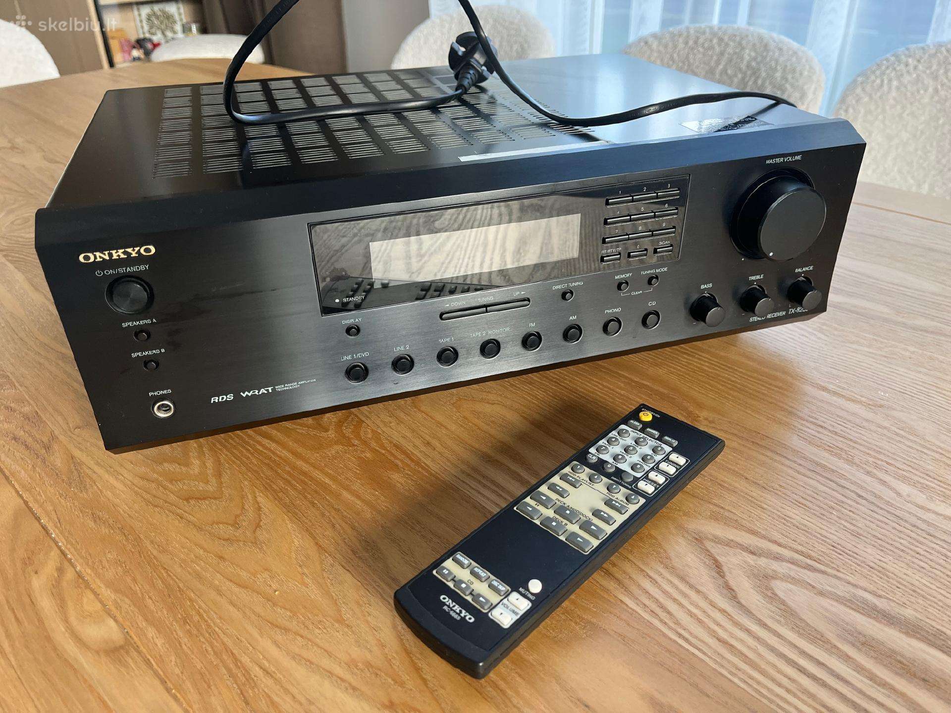 Parduodu stereo resyverį Onkyo tx-8255