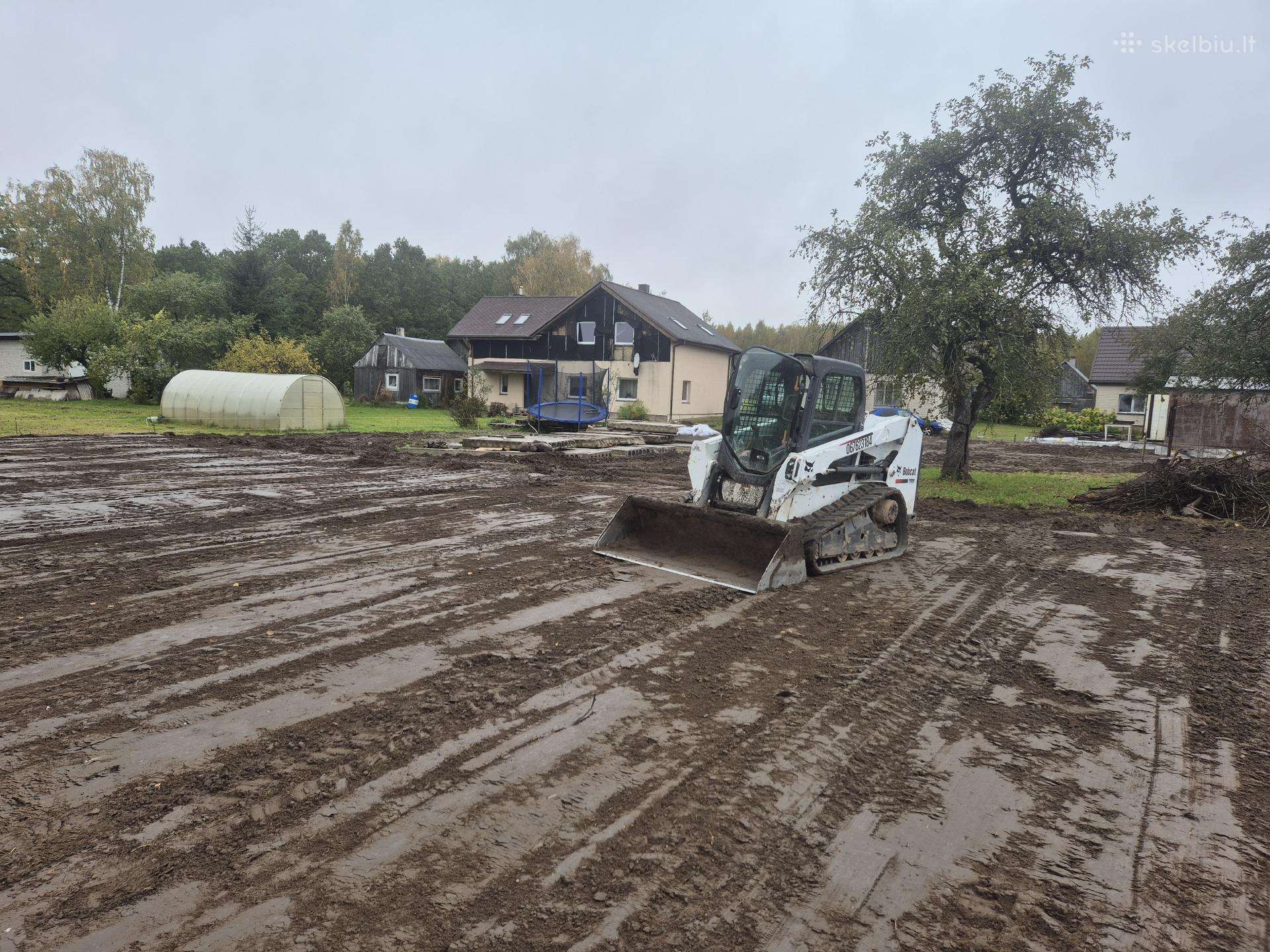 Bobcat 550, statybos transporto nuoma
