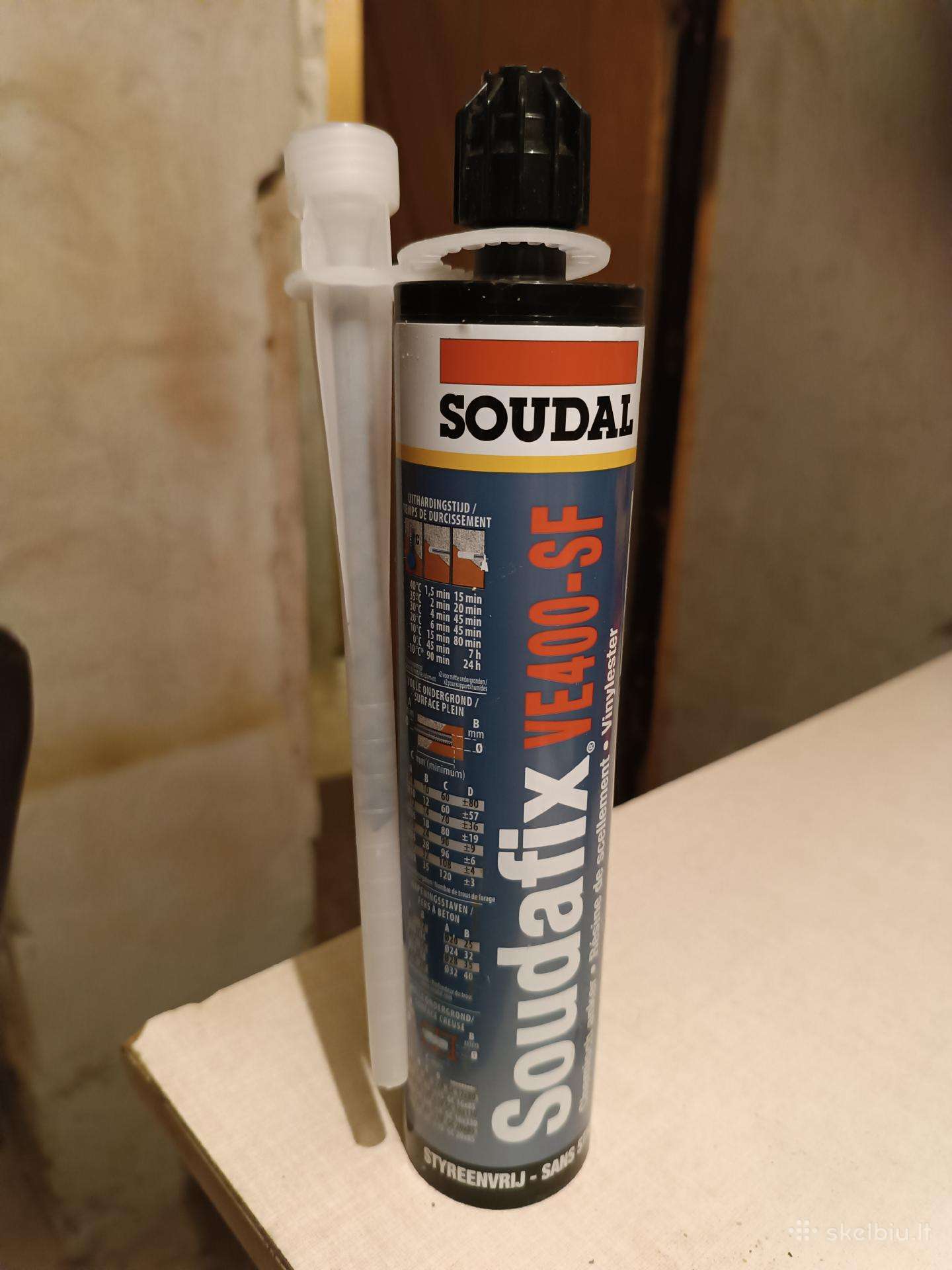 Cheminis ankeris Soudal Soudafix Ve 400-sf