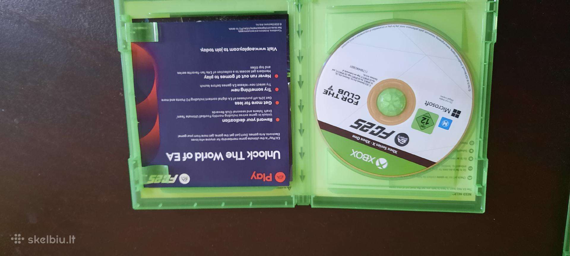 Diskas Fc25 Xbox S/x