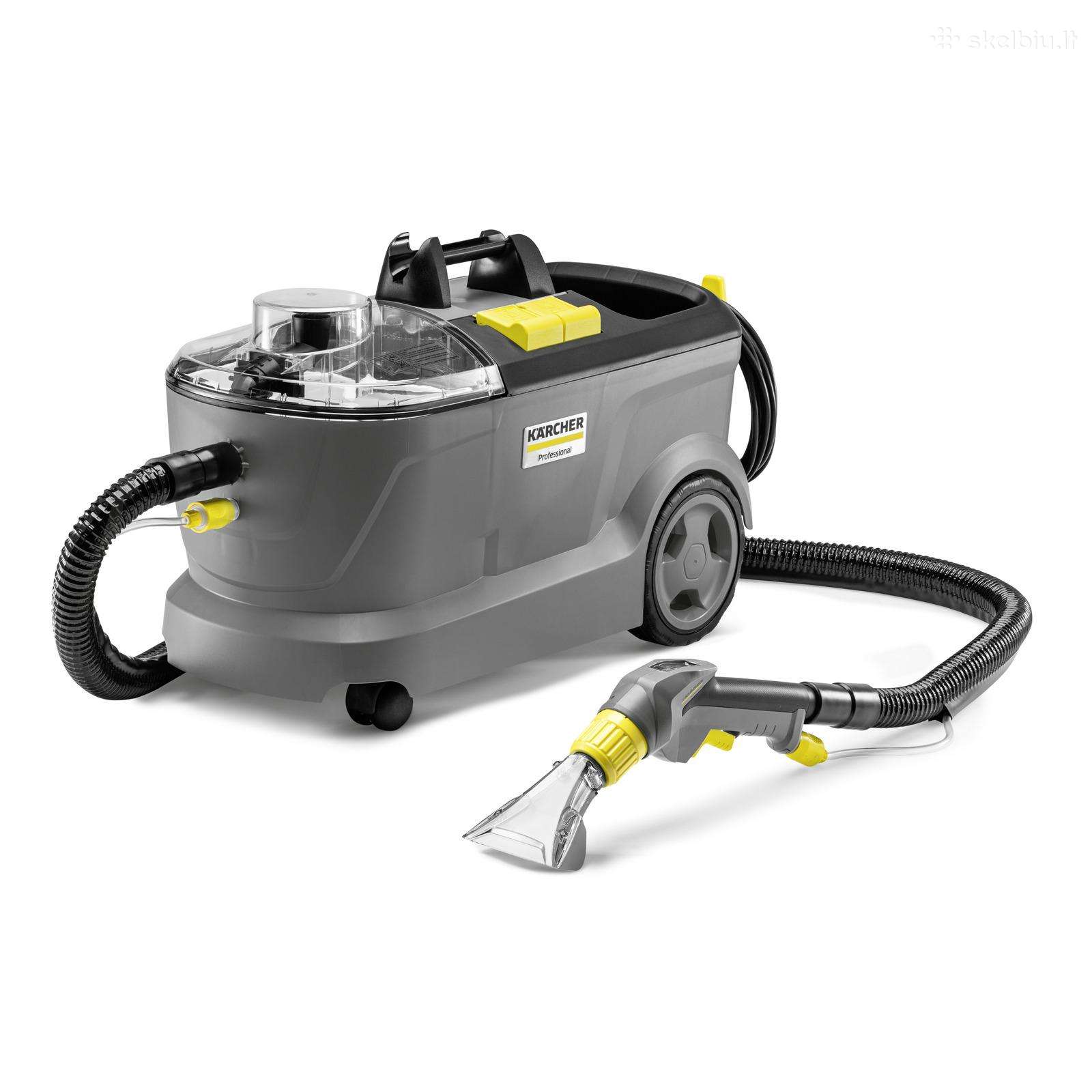 Plaunamo siurblio Karcher Puzzi 10/1 nuoma 15€/d.