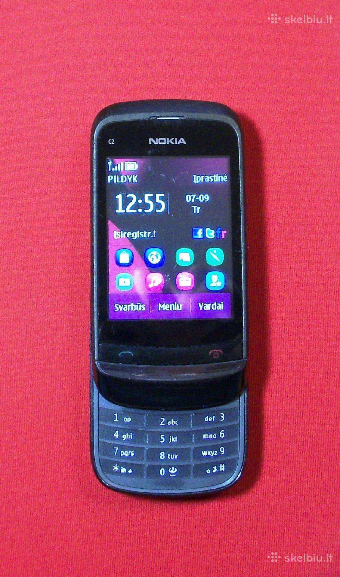 Nokia C2-01, C2-02 telefonai
