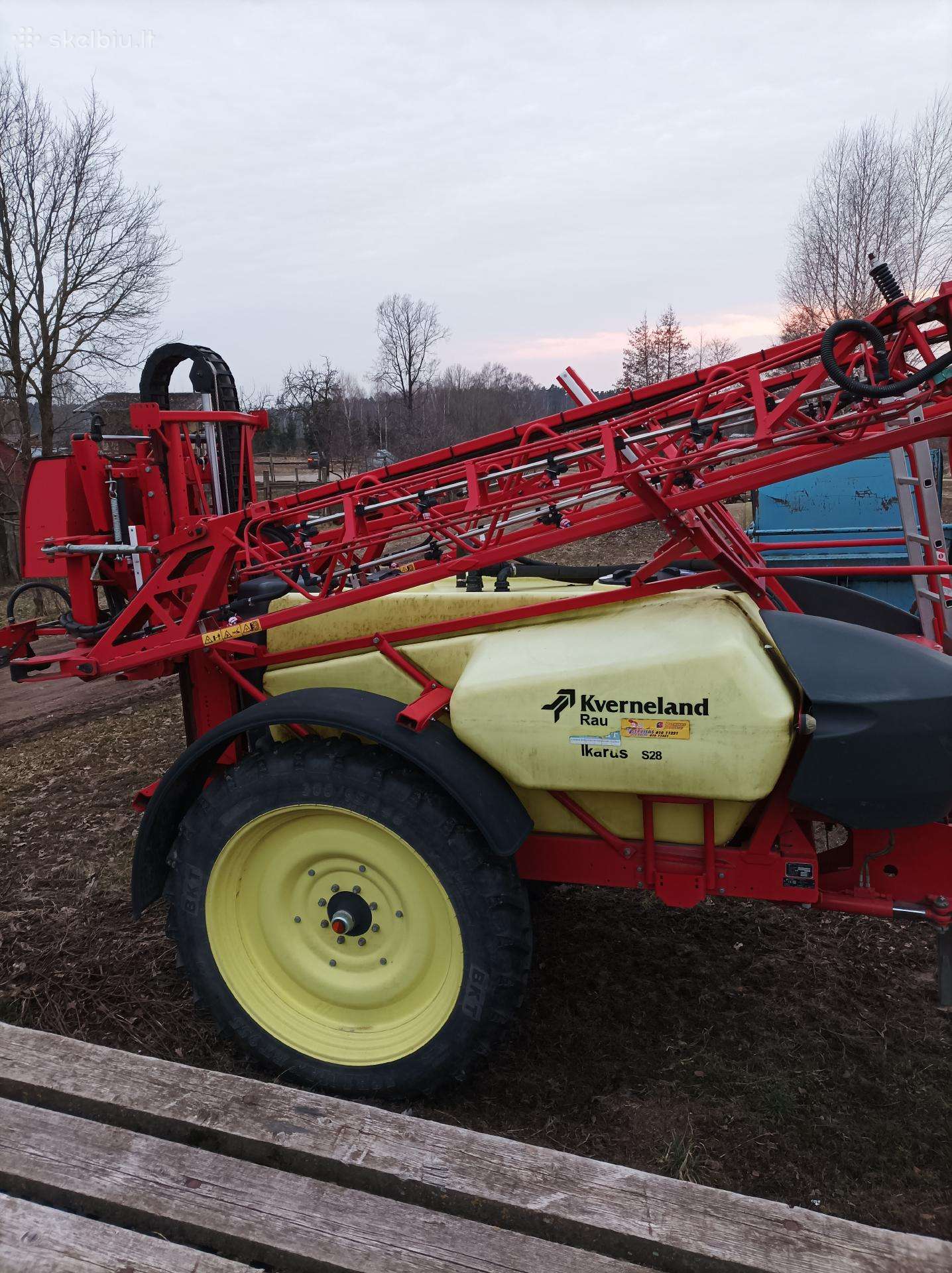 Kverneland 28, self-propelled sprayers