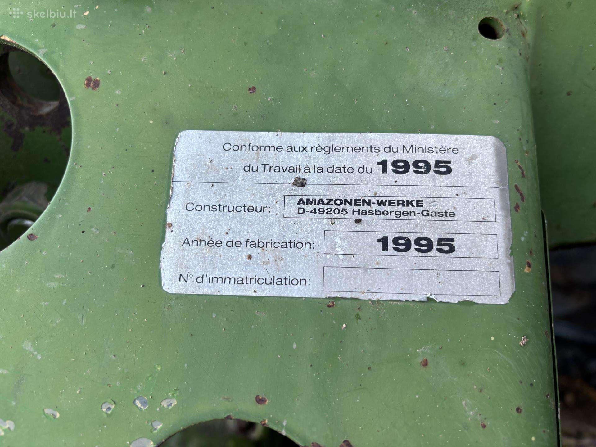 Amazone, фреза