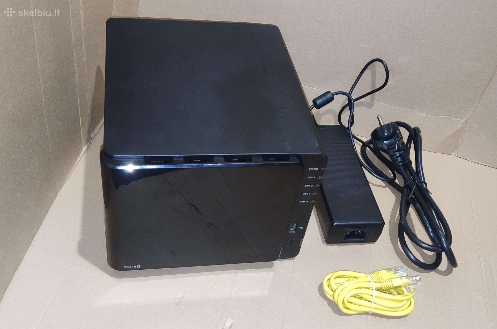 Ds415+ 4 diskų, Quad Core Cpu, 8gb RAM - Dsm 7.4